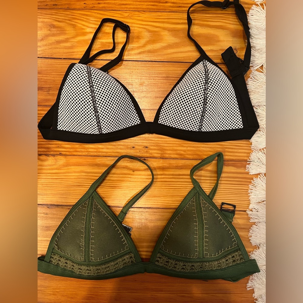 Triangl and knock off Triangle bikini tops bundle